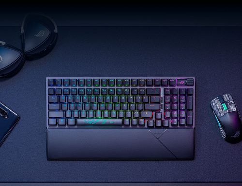 Die Asus ROG Strix Scope II 96 Wireless Gaming-Tastatur